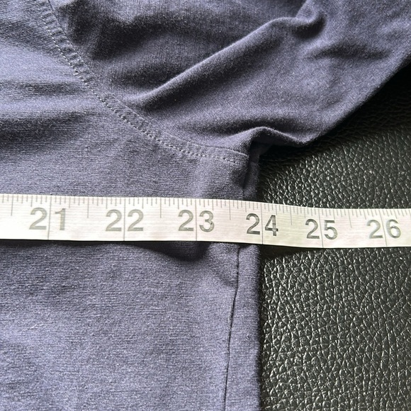 Greyson Spirit Long Sleeve Tee Navy Blue Logo Front Mens Pima Cotton Sz XL - Picture 9 of 12